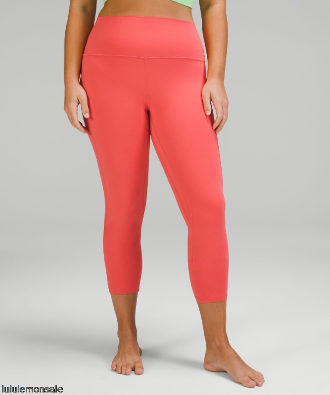 Lululemon Damen DELULU045 | Align Hoch Sitzende Hose Mit Taschen 25 Pale Himbeere